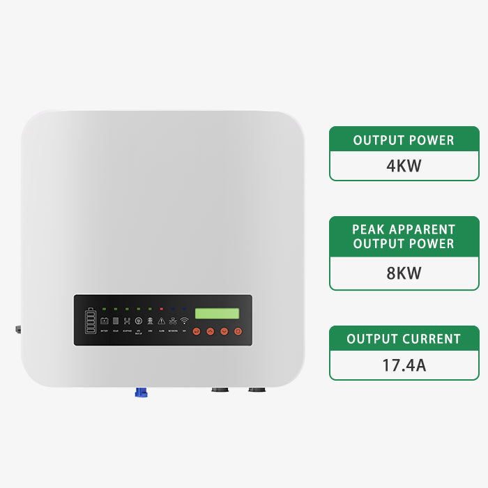 Mibet Single Phase HV Hybrid Inverter PHS3K/3.6K/4K/4.6K/5K/6K/8K-M1