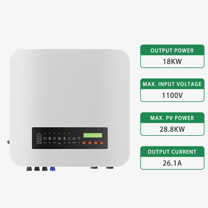 Mibet Three Phase HV Hybrid Inverter PHT4K/5K/6K/8K/10K/12K/15K/18K/20K-M1